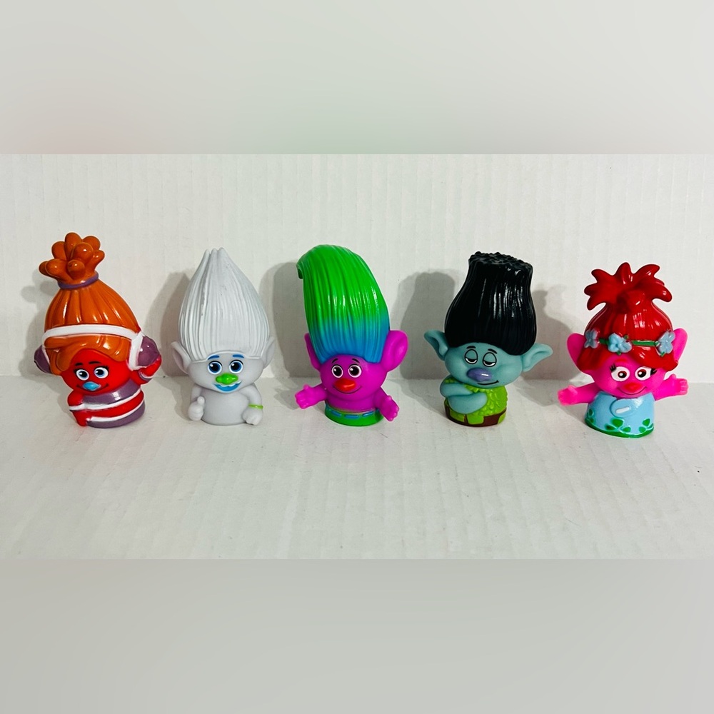 Dreamworks Trolls Movie Finger Puppet Set